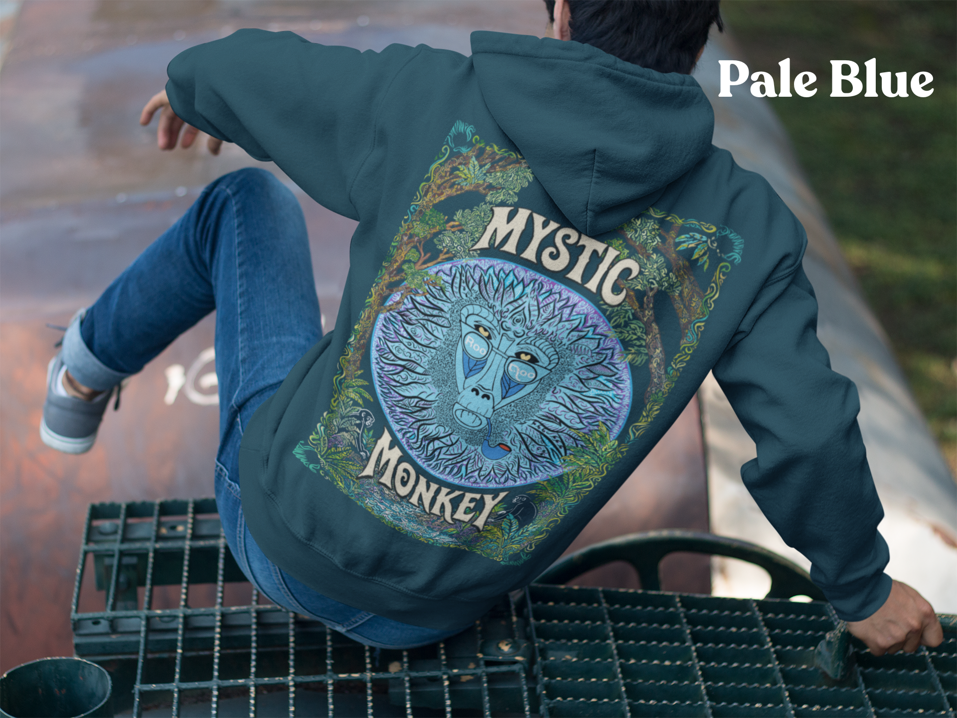 Mystic Monkey: Men's Hoodie