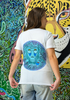 Mystic Monkey: Women's White T Shirt