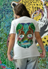 Night Light: Women's White T Shirt