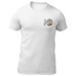 men's psychedelic sustainable white t shirt rooti roo front