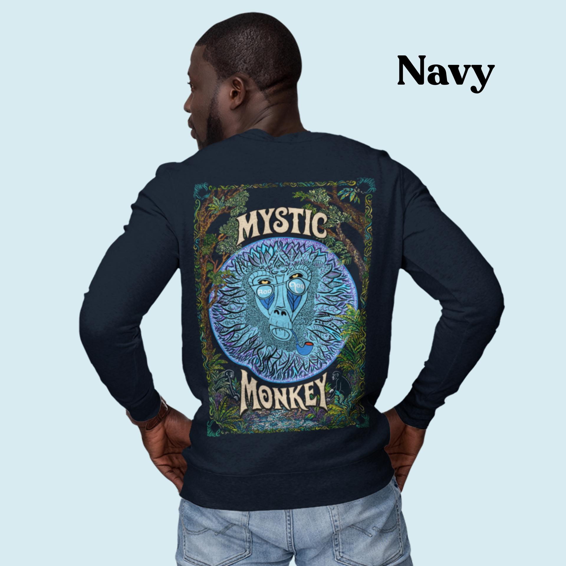 Mystic Monkey: Men's Sweatshirt