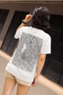 Wandering Giant: Women's White T Shirt