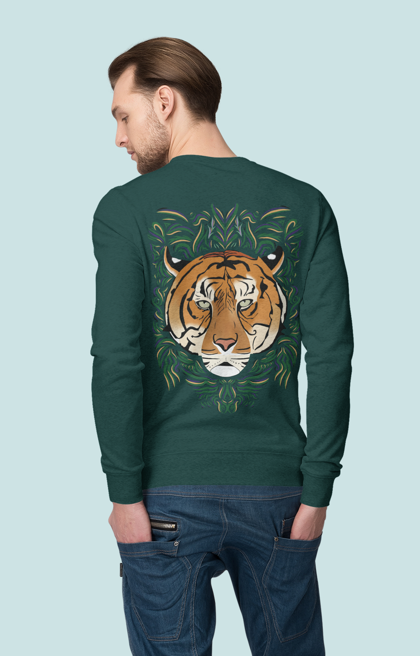 Sumatra's Most Wanted: Men's Sweatshirt