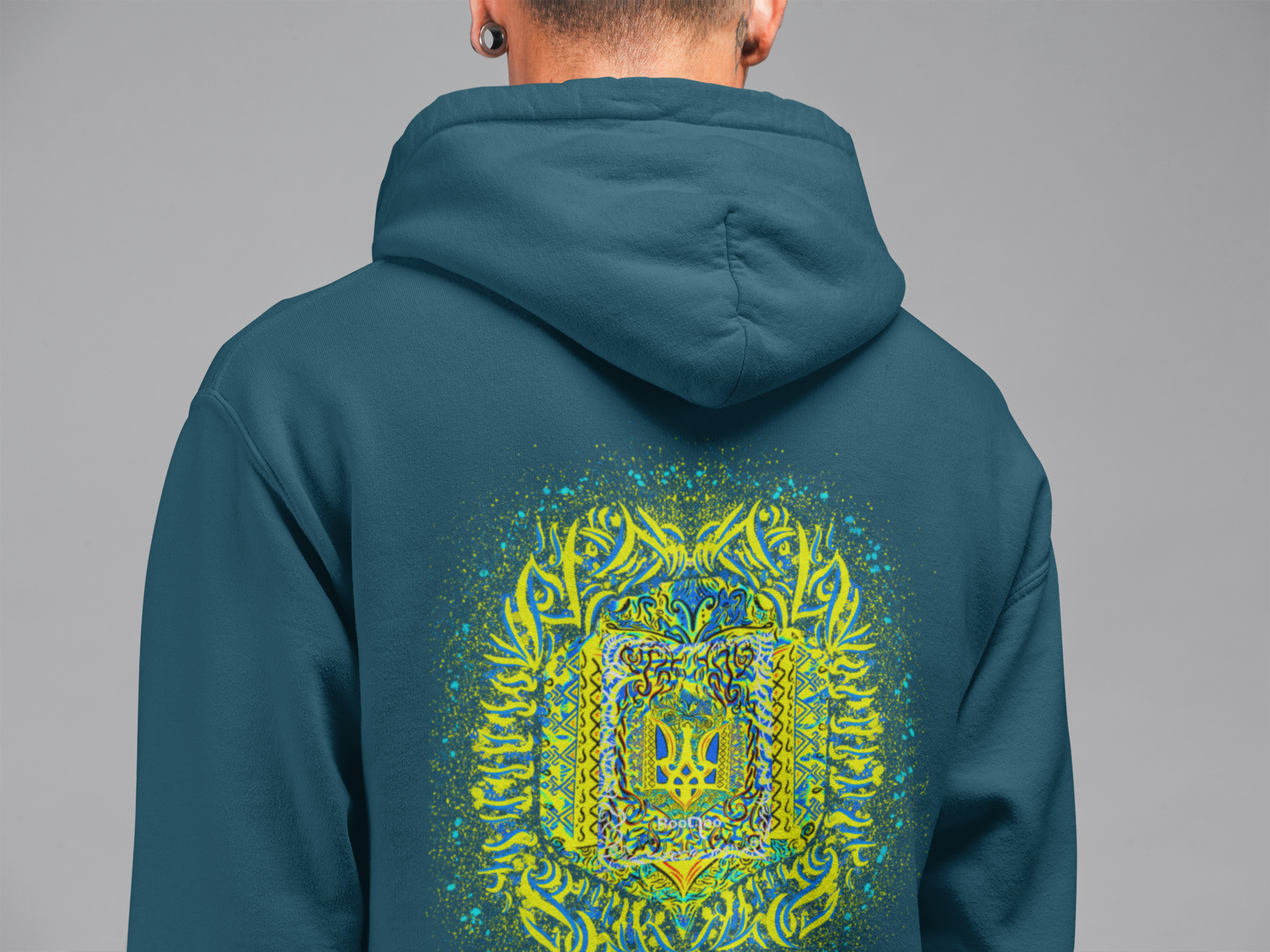 Ukraine: Men's Hoodie