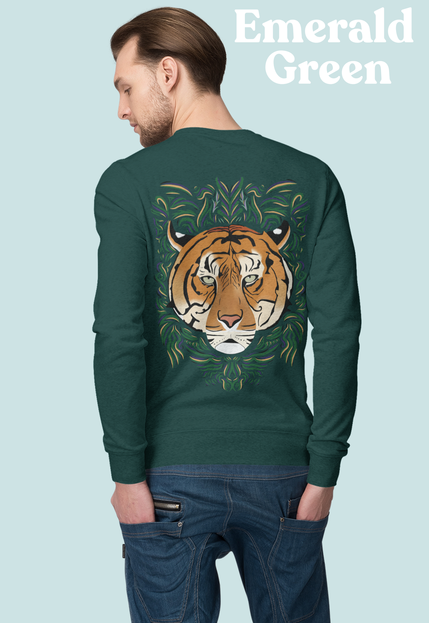 Sumatra's Most Wanted: Men's Sweatshirt