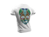 Night Light: Men's White T Shirt