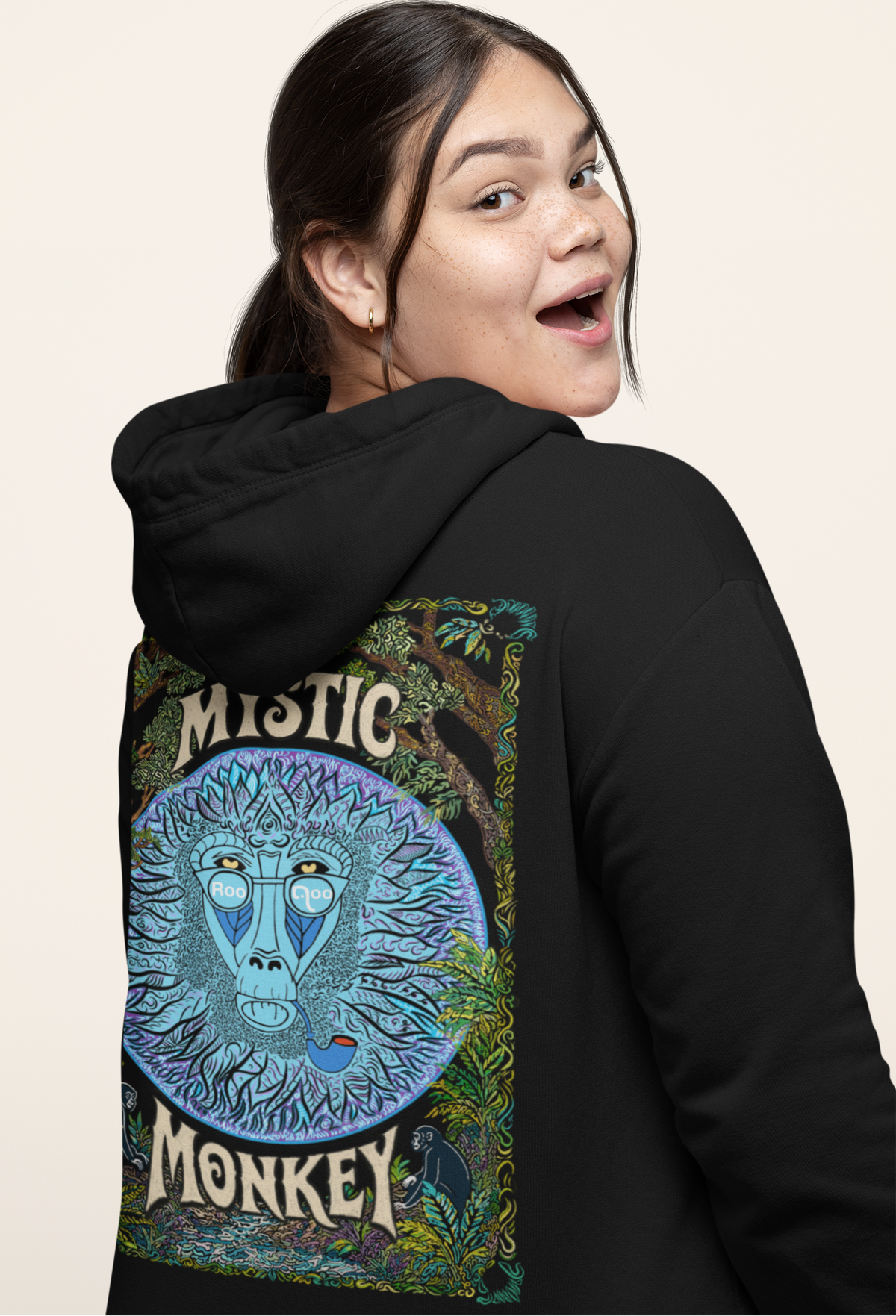 Mystic Monkey: Women's Hoodie
