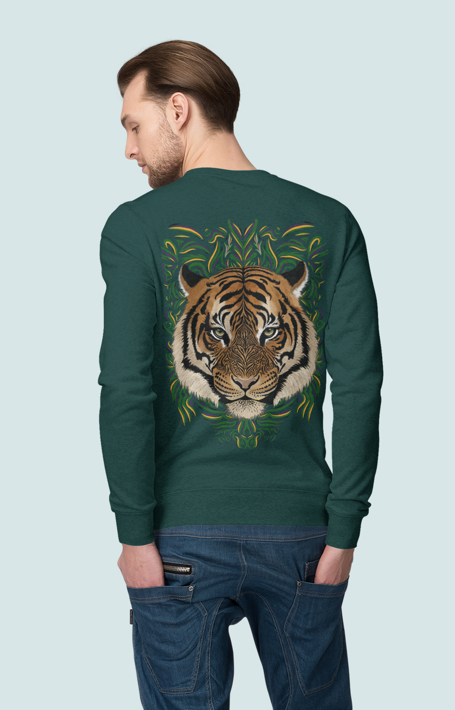 Sumatra's Most Wanted: Men's Sweatshirt