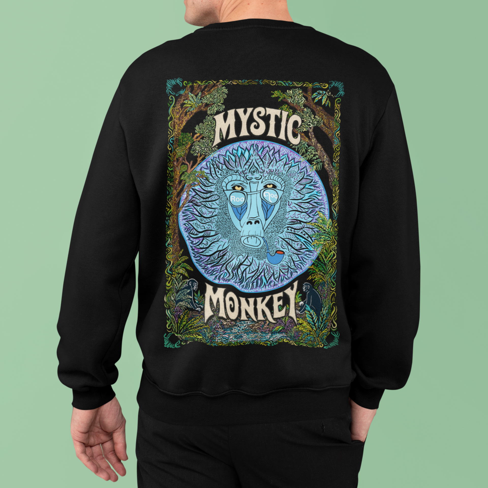 Mystic Monkey: Men's Sweatshirt