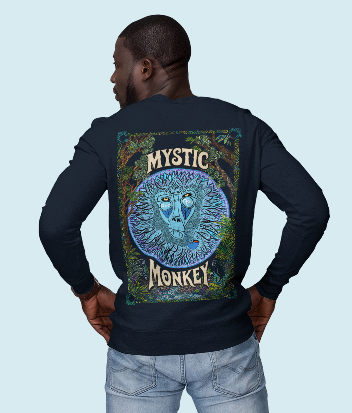 Mystic Monkey: Men's Sweatshirt