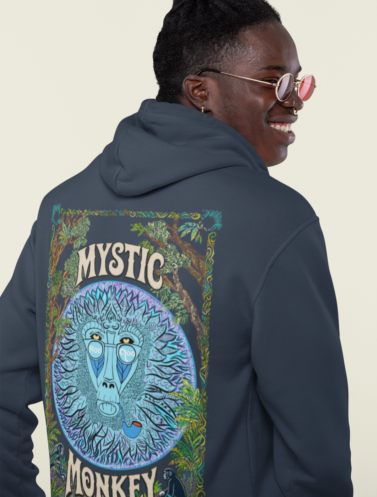Mystic Monkey: Men's Hoodie