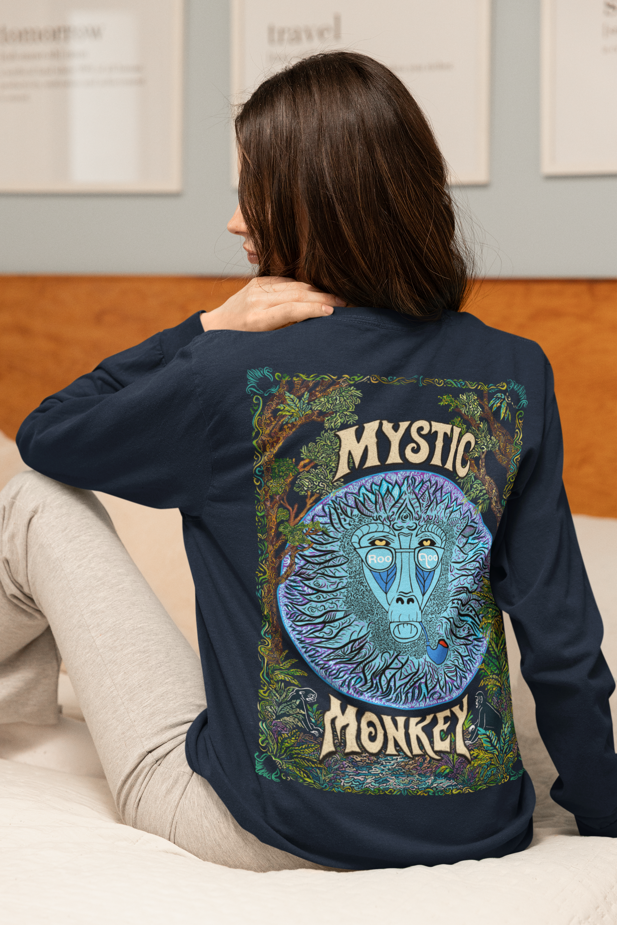 Mystic Monkey: Women's Sweatshirt