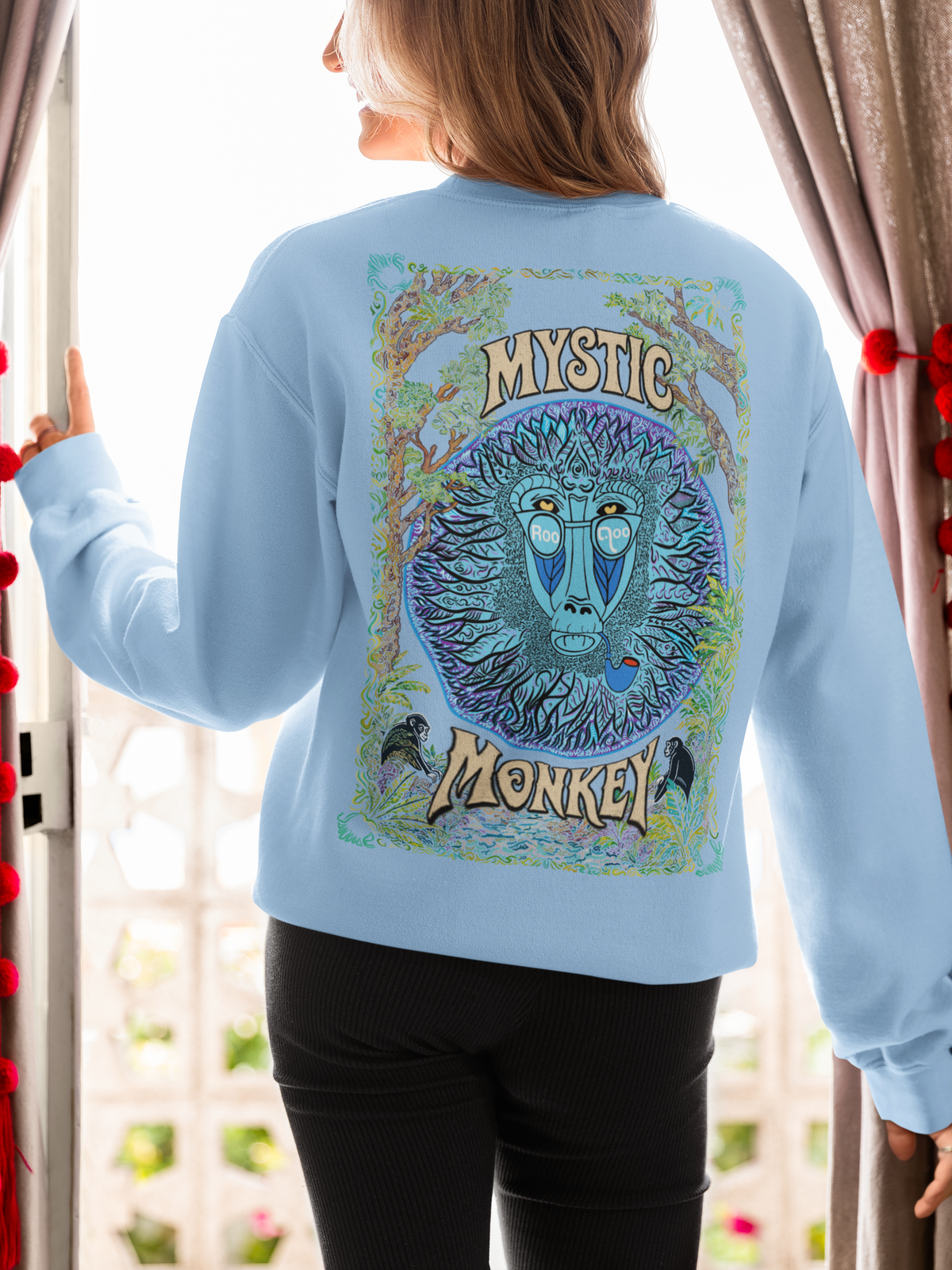 Mystic Monkey: Women's Sweatshirt