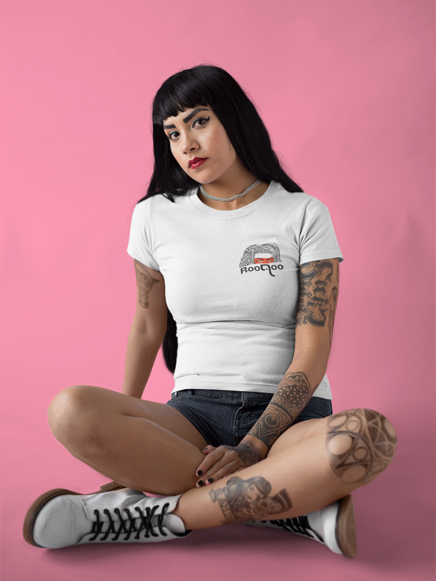 Kayapo: Women's White T Shirt