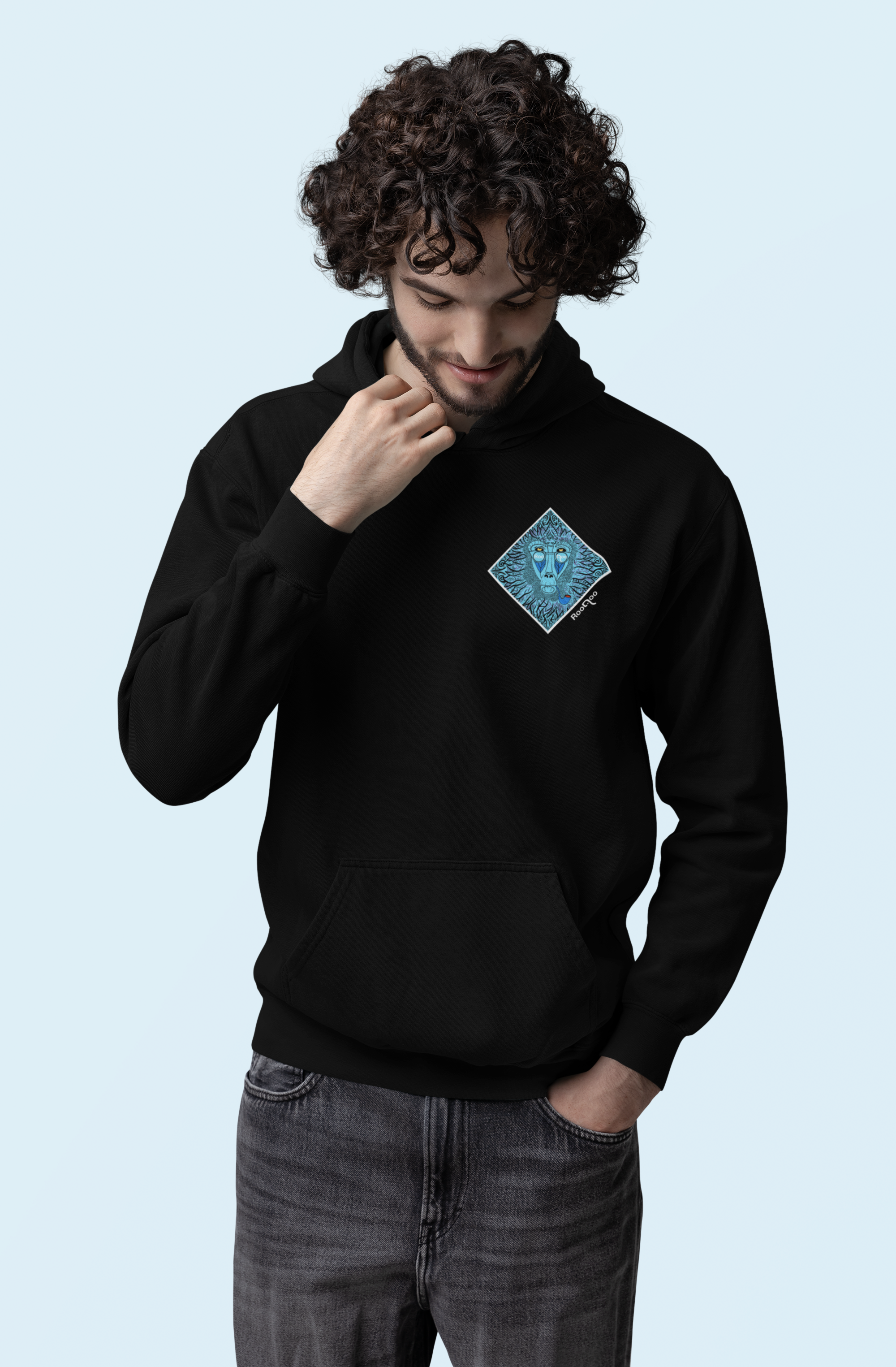 Mystic Monkey: Men's Hoodie