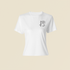 Wandering Giant: Women's White Tee