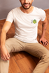 Ukraine: Men's White T Shirt