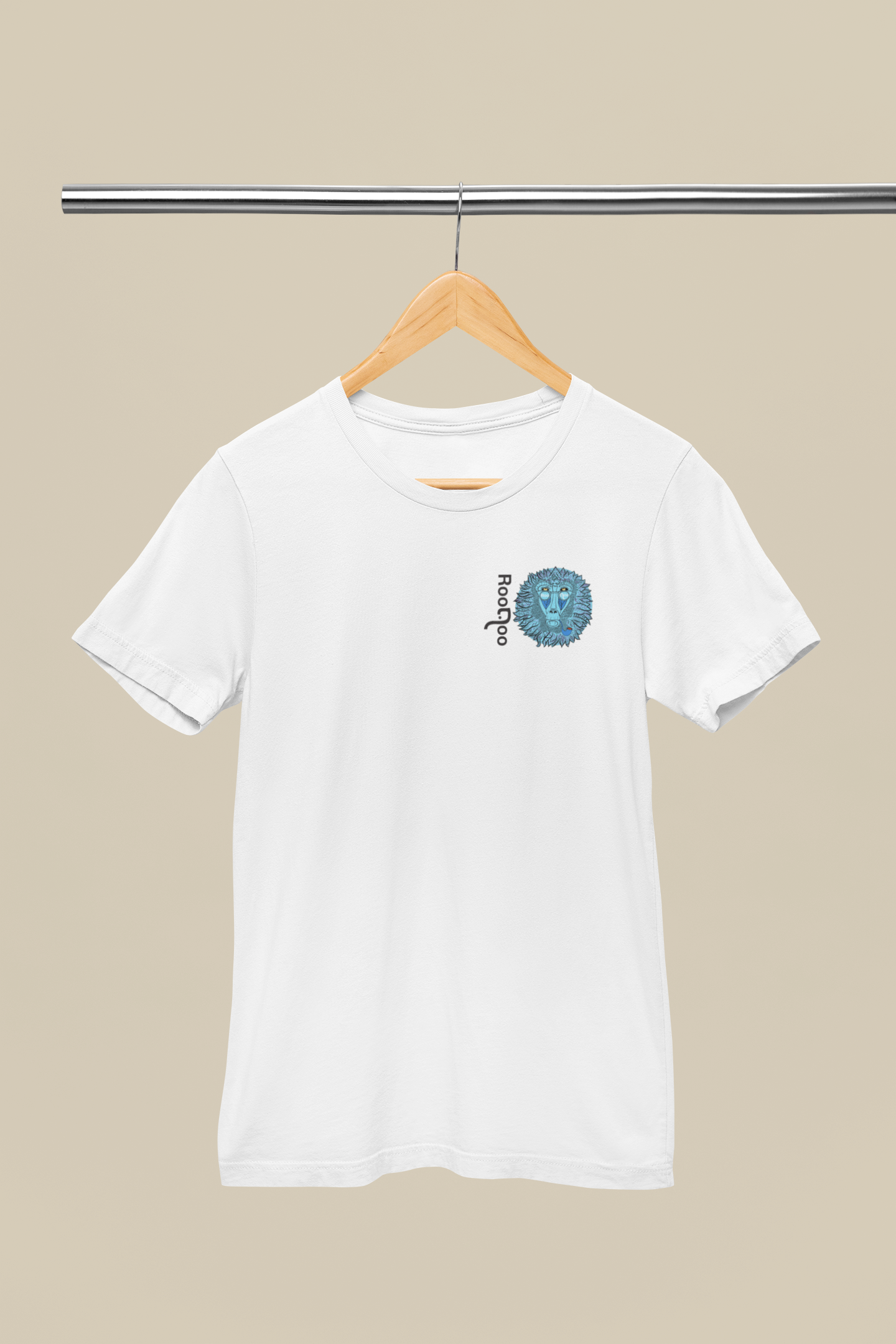 Mystic Monkey: Women's White T Shirt