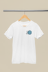Mystic Monkey: Women's White T Shirt