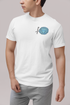 Mystic Monkey: Men's White T Shirt
