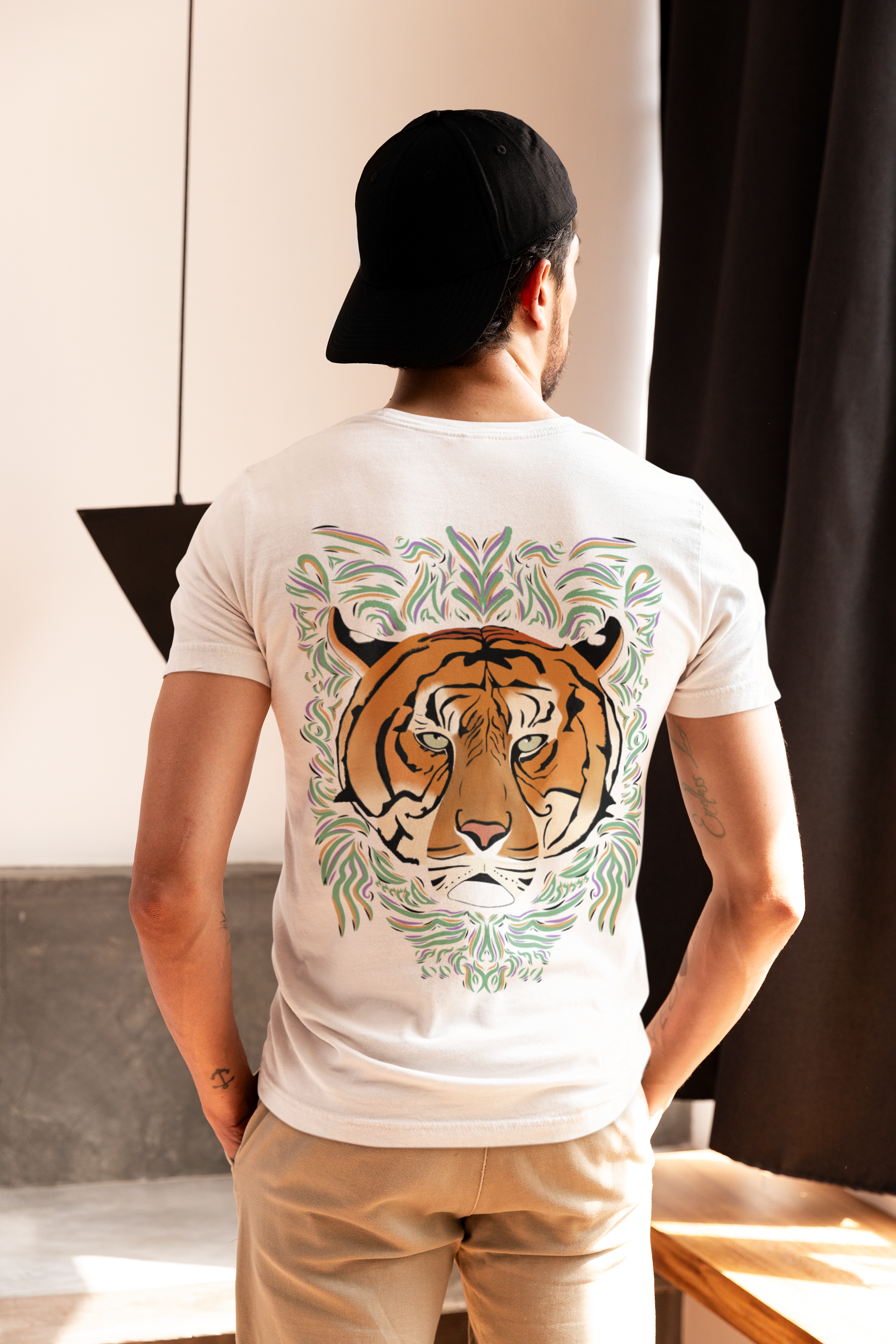 Sumatra's Most Wanted: Men's White T Shirt