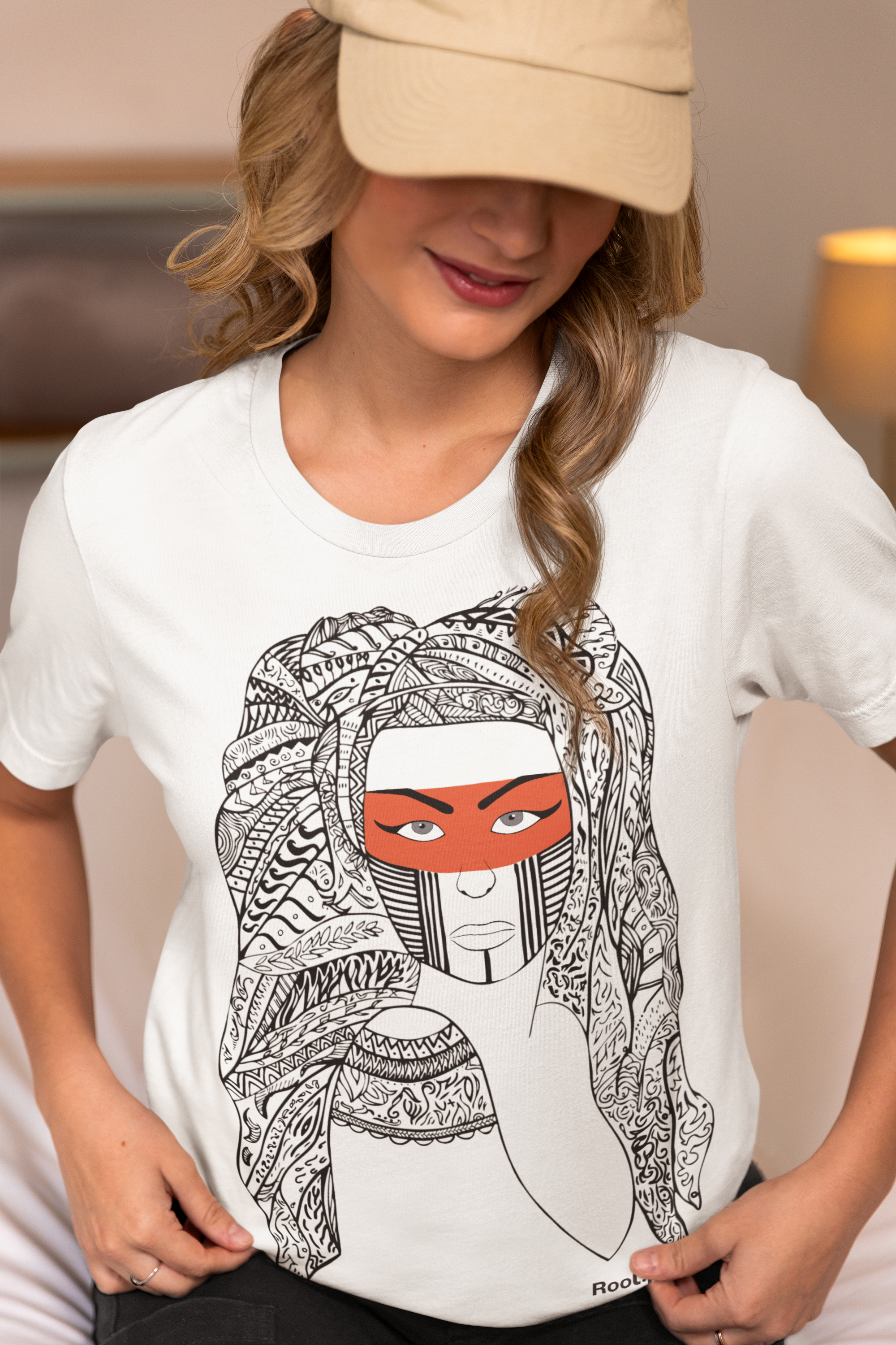 Kayapo. Women's White Tee