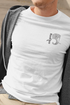 Wandering Giant: Men's White T Shirt