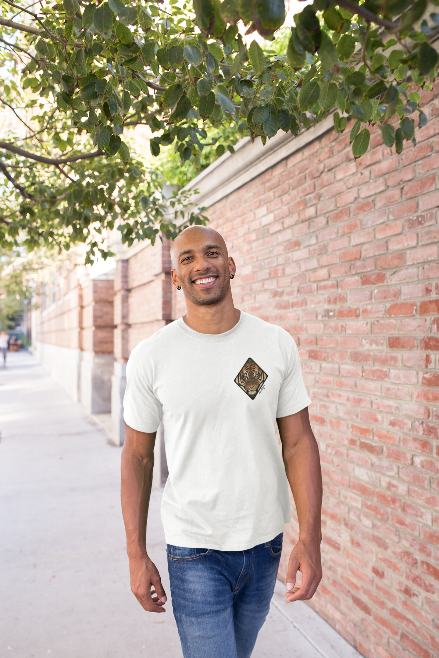 Sumatra's Most Wanted: Men's White T Shirt