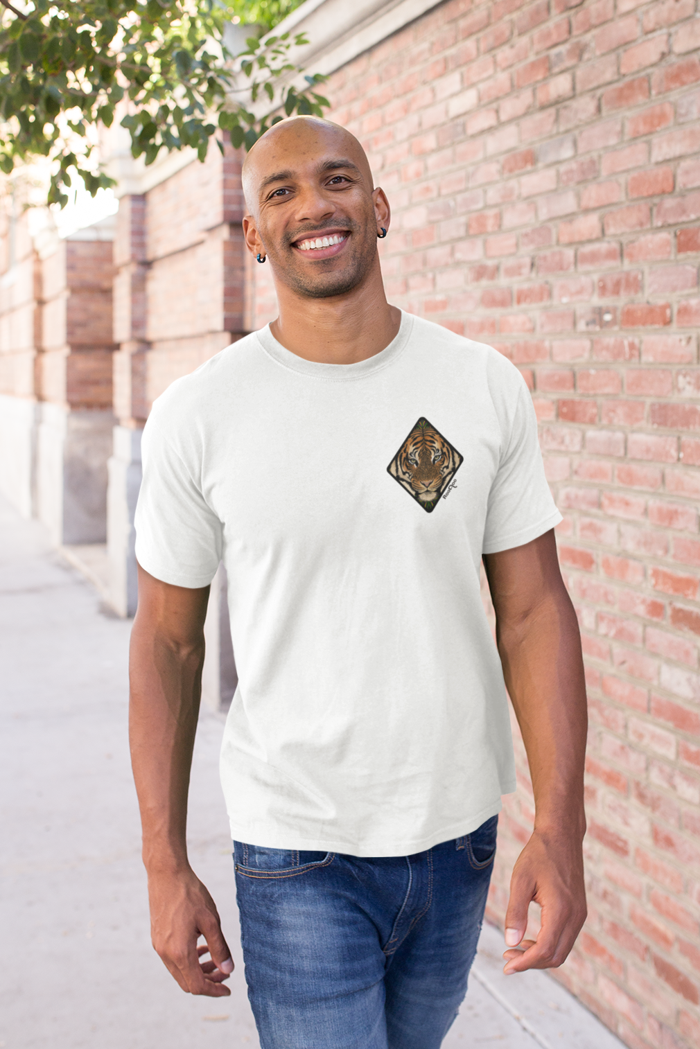 Sumatra's Most Wanted: Men's White T Shirt