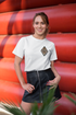 Sumatra's Most Wanted:  Women's White T Shirt