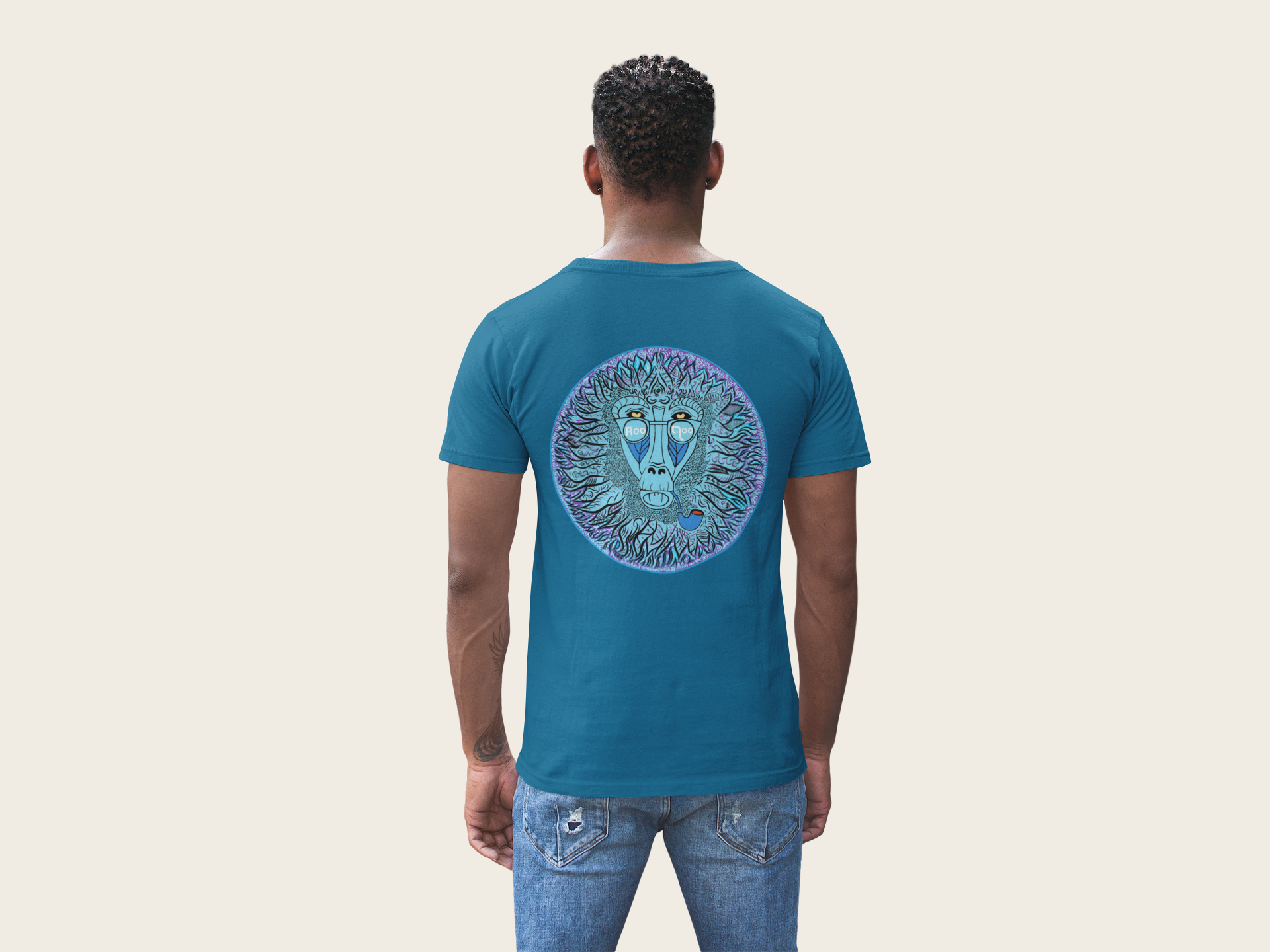 Mystic Monkey: Men's T Shirt