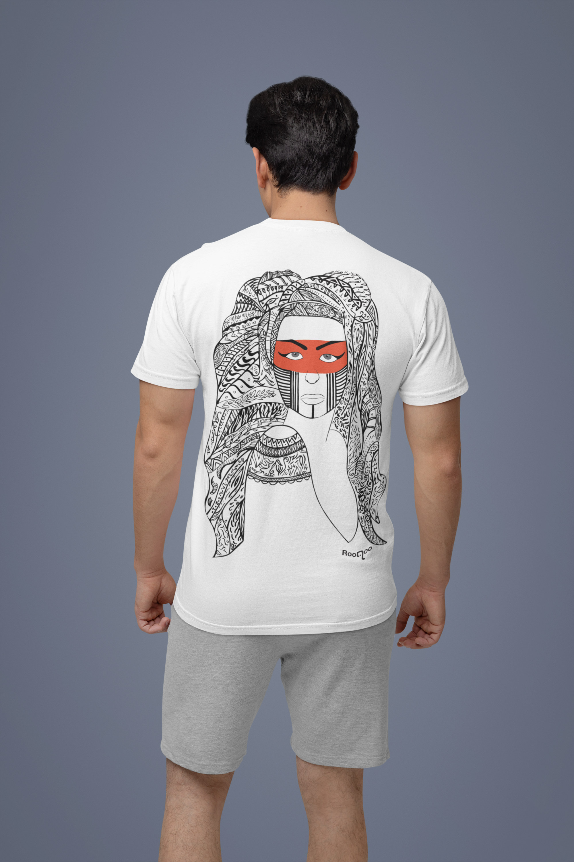 Kayapo: Men's White T Shirt
