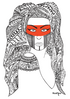 Kayapo: Men's White T Shirt